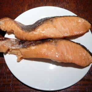 フライパンde美味しい鮭焼♪